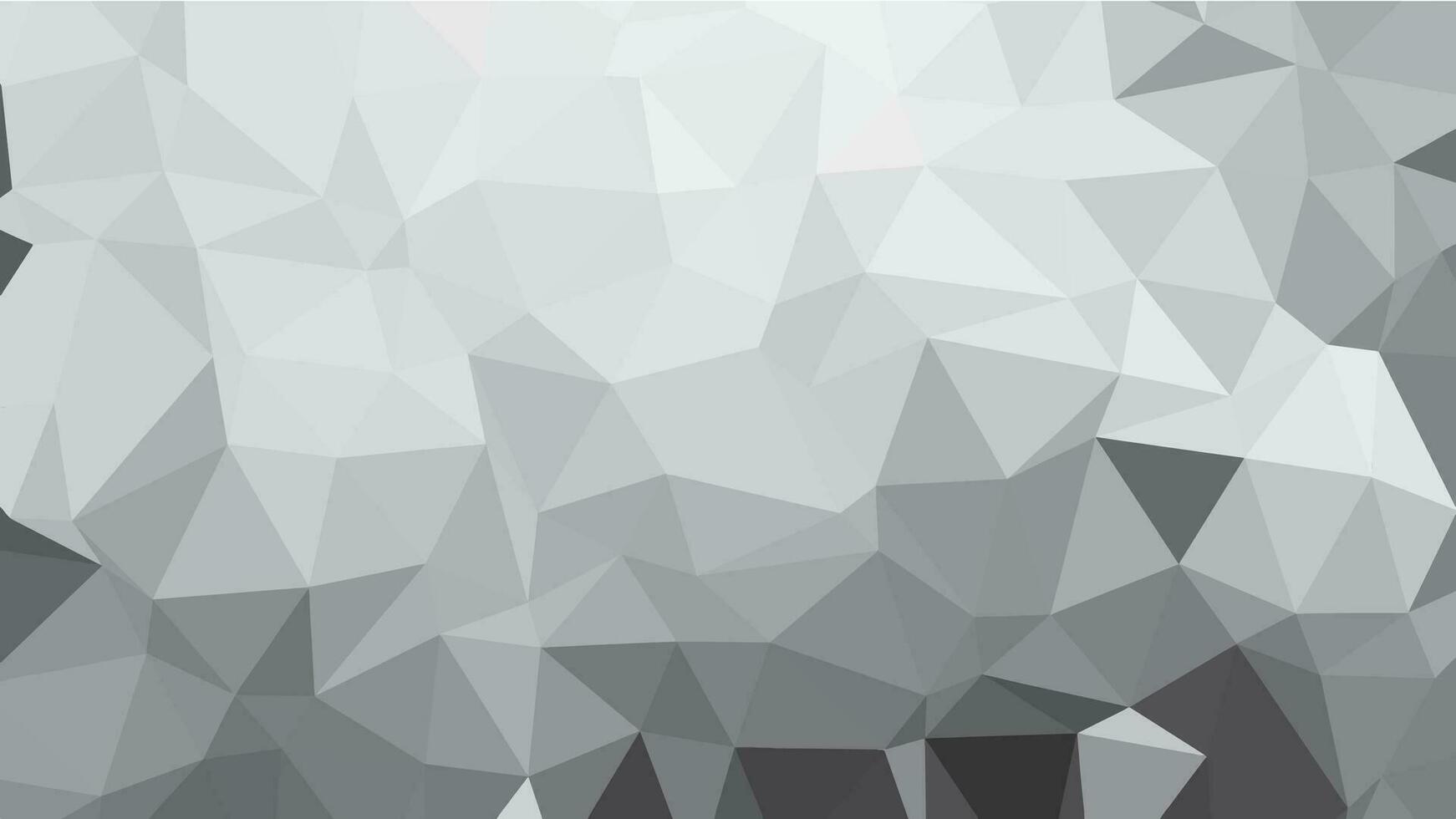 Gray polygon abstract background vector