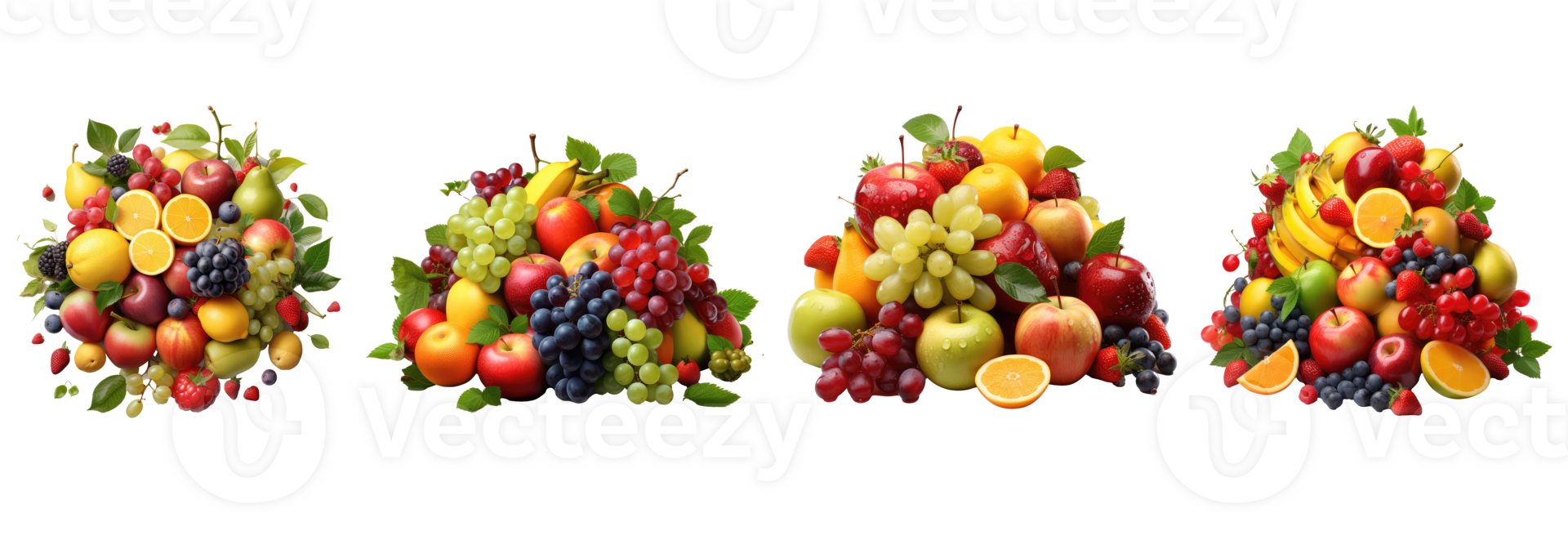 näringsrik frukt och grönsaker . ai genererad png