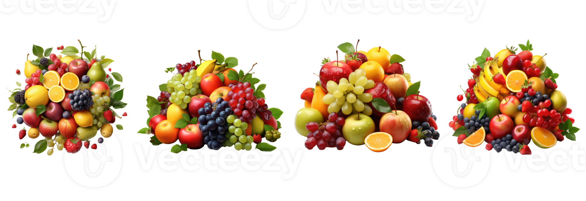 voedzaam fruit en groenten . ai gegenereerd png