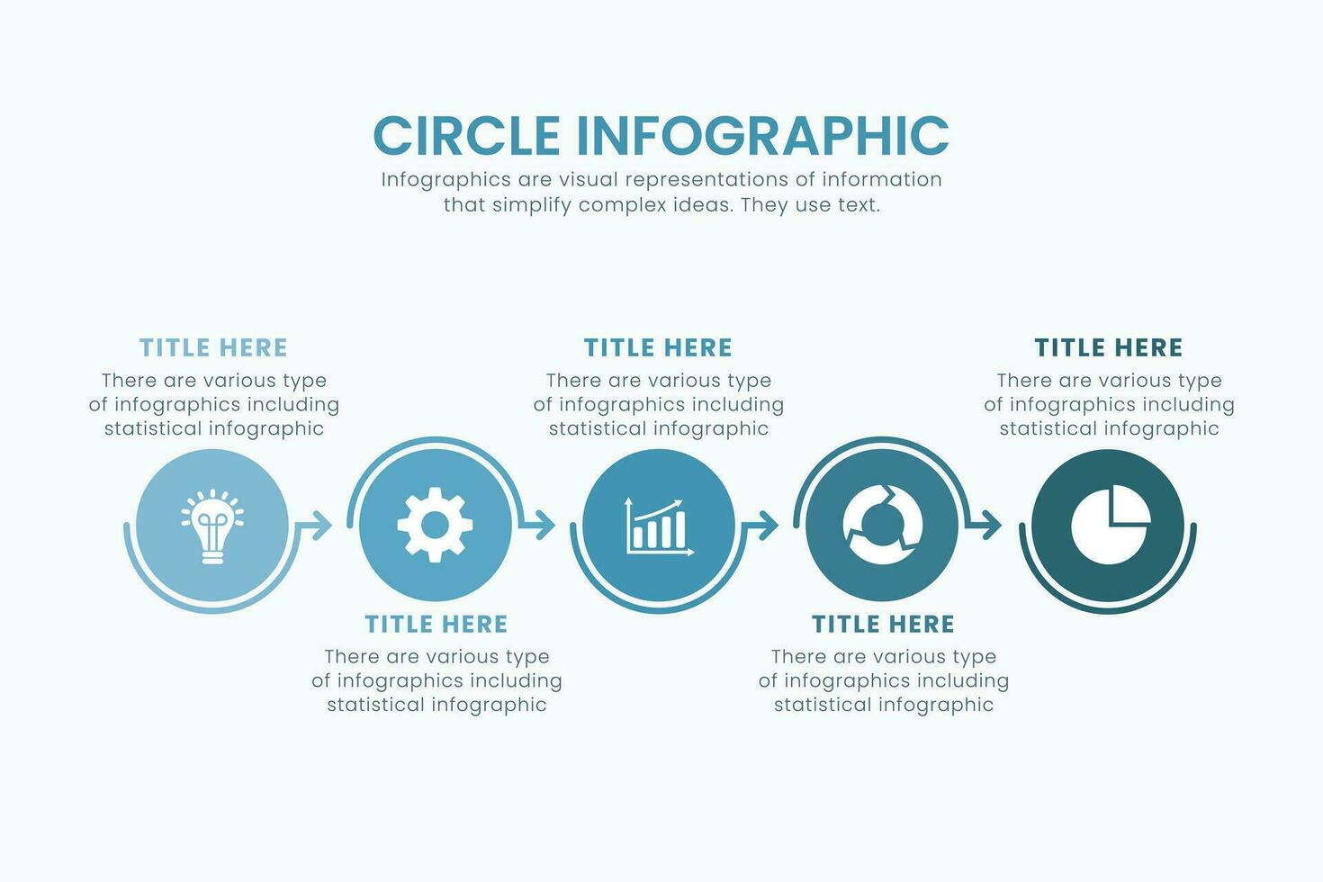 mínimo negocio circulo infografía diseño modelo para ciclismo diagrama. presentación y redondo cuadro. negocio concepto con 5 5 etapas moderno plano vector ilustración para datos visualización.