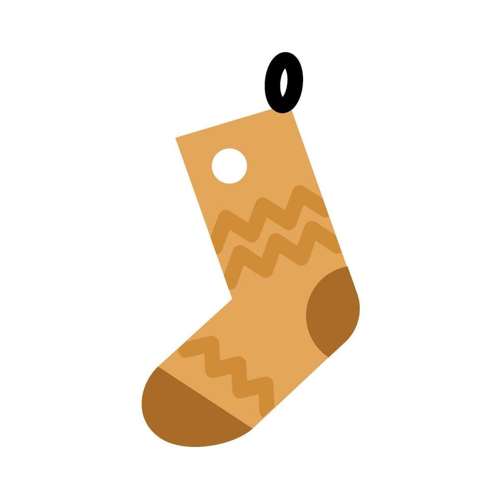 Luxury Sock For Gifts Boho Style Icon vector