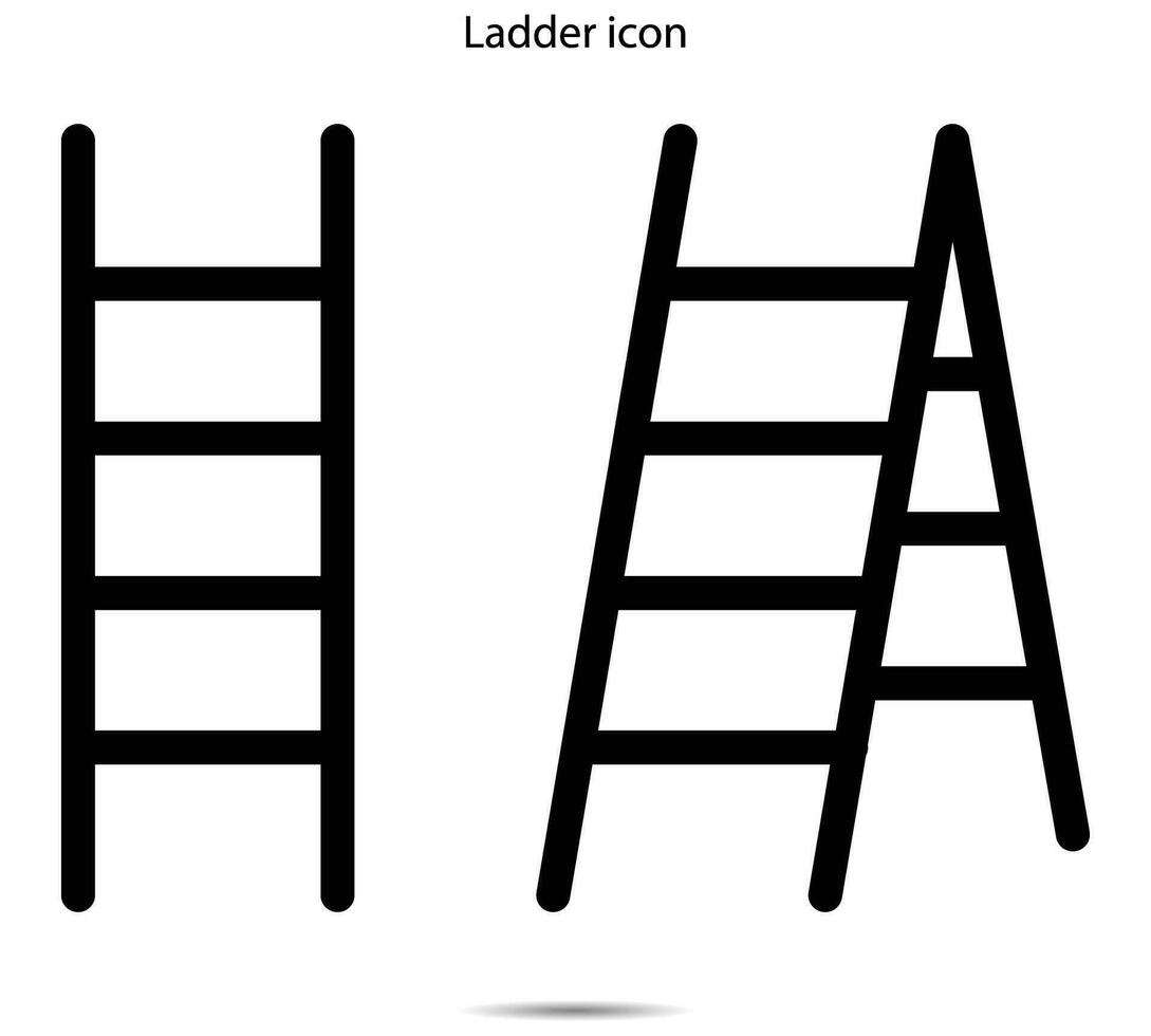 Ladder icon, Vector illustration