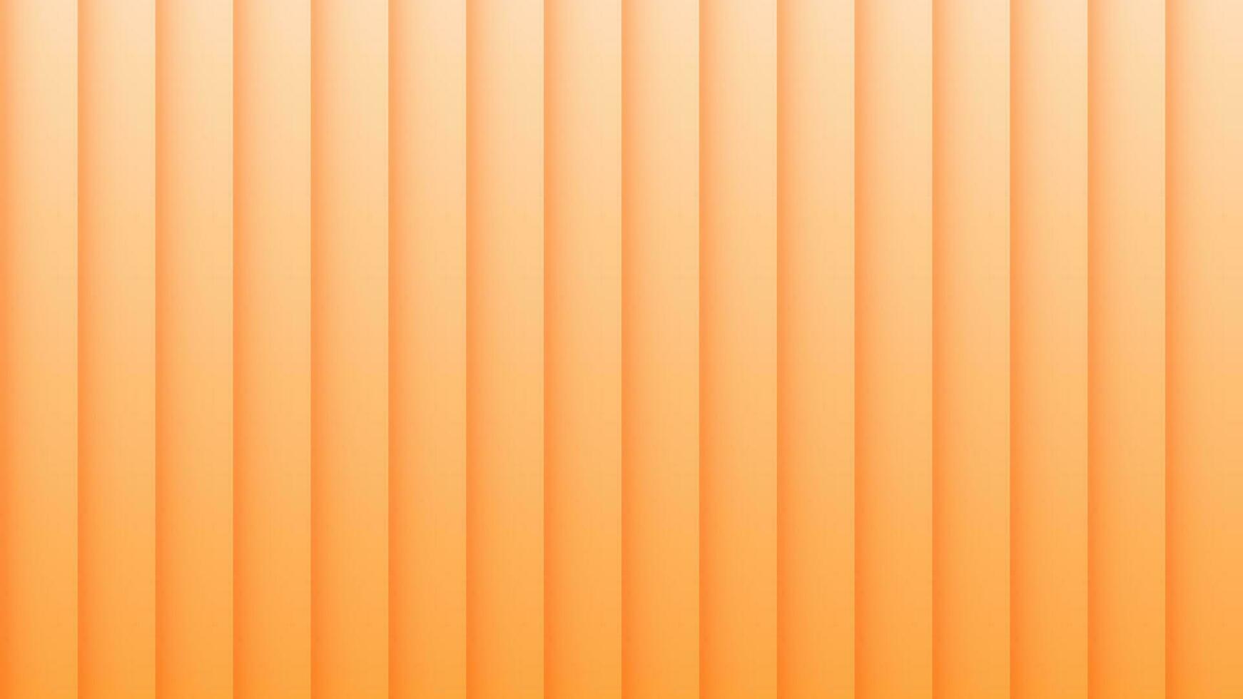 Vector Illustration Orange Yellow Gradient Wall Background Clustered 3D Rectangular Objects abstract