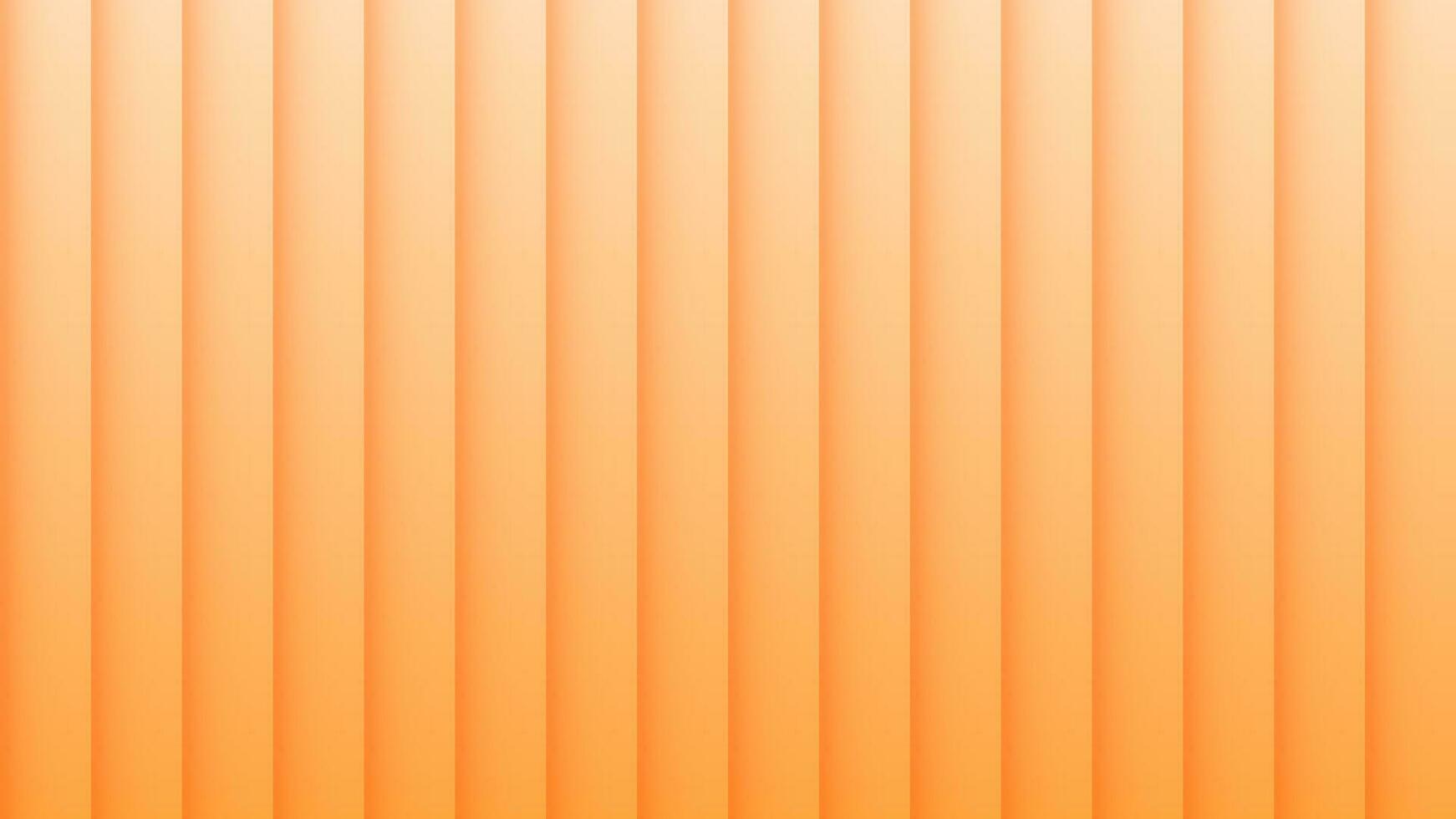 Vector Illustration Orange Yellow Gradient Wall Background Clustered 3D Rectangular Objects abstract