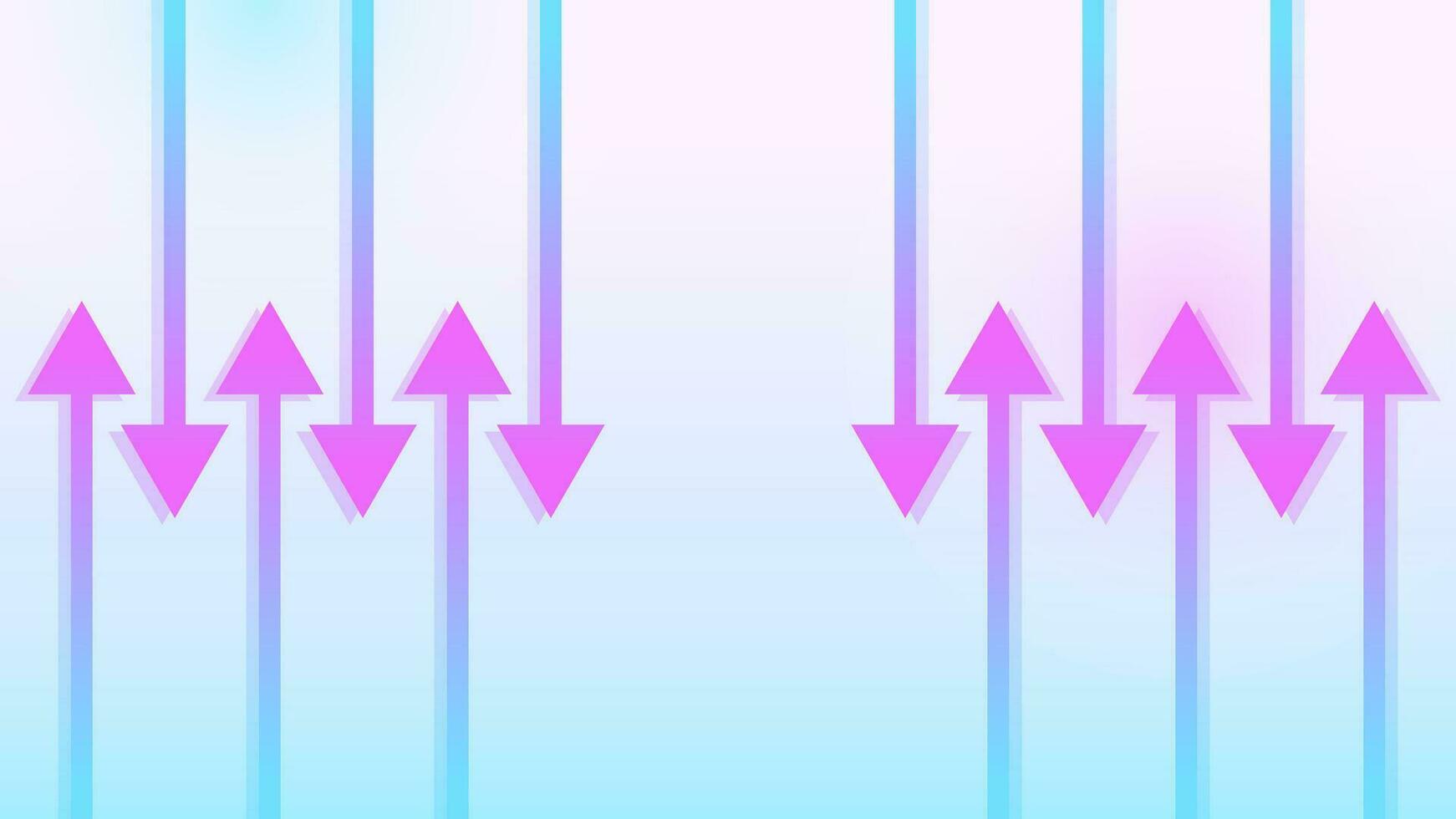 3D background geometric light dark purple blue diagonal arrow line triangle modern gradient up down vector