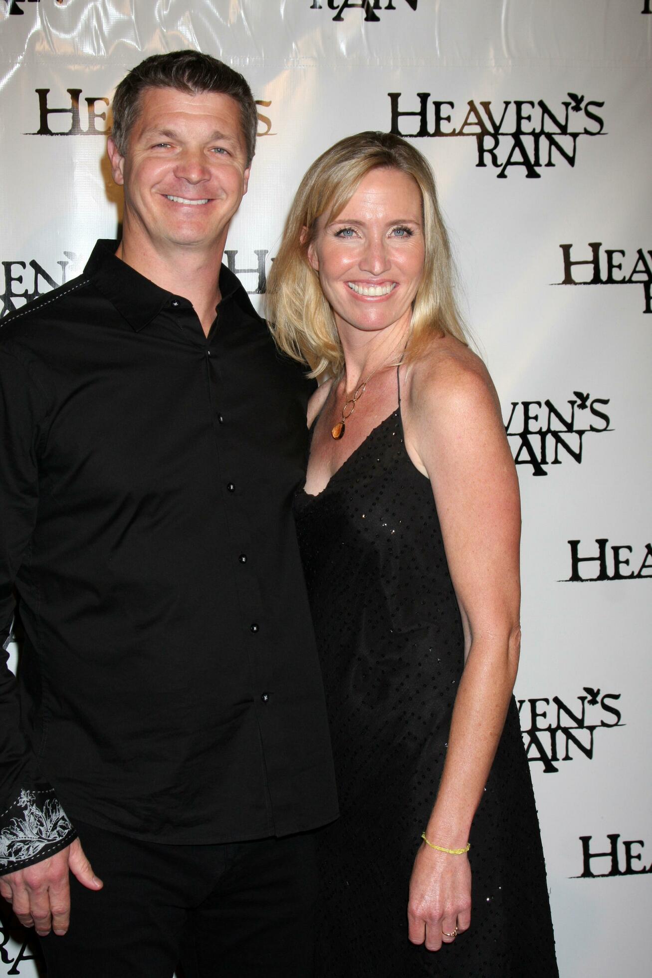 LOS ANGELES SEP 9 Brooks Douglass Wife arrives at the Heavens Rain Premiere at ArcLight Cinemas