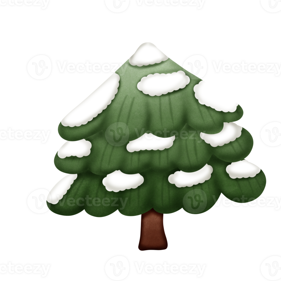Winter tree snow png