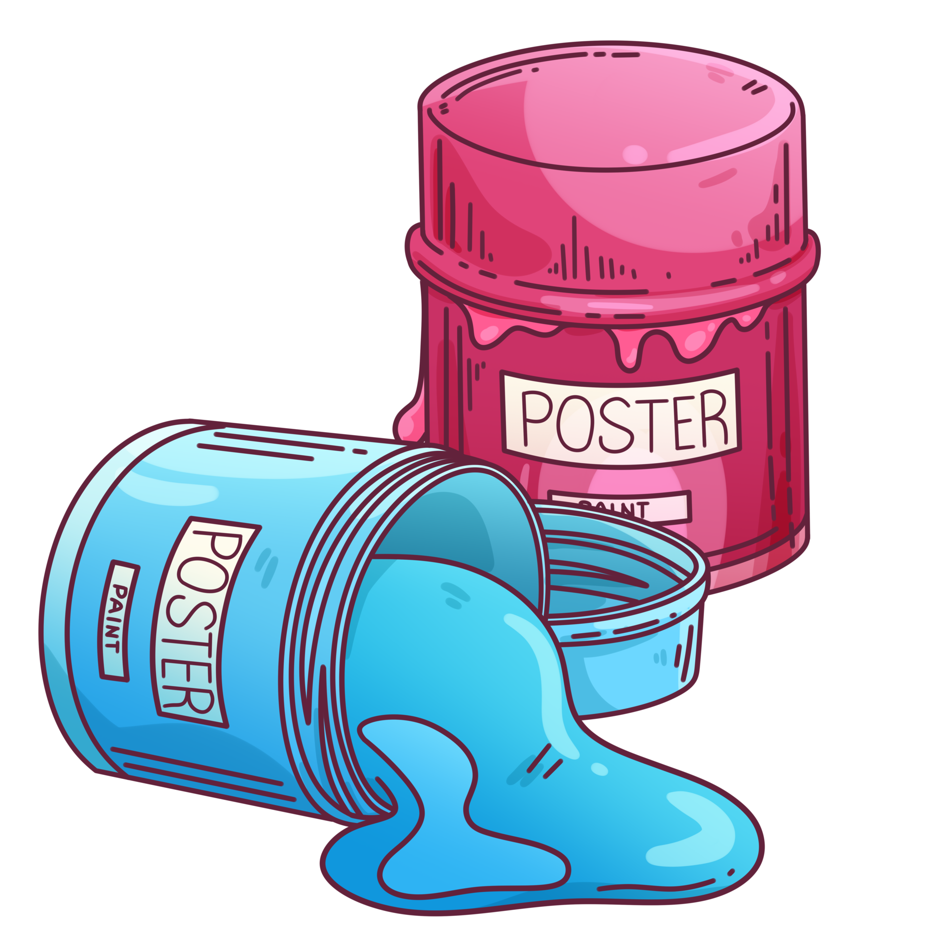 Artist Paint Clipart Design Illustration 34385814 PNG