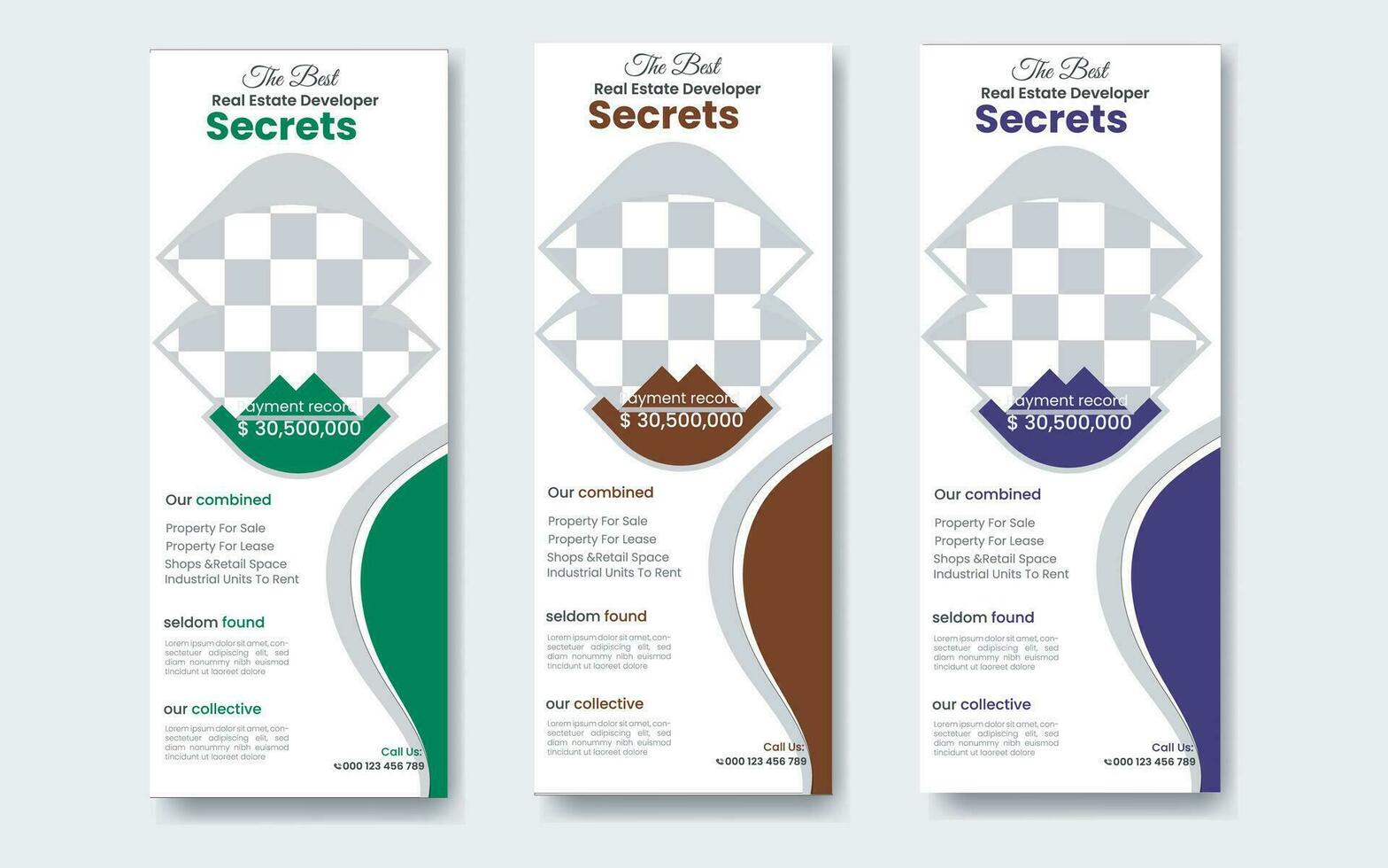 business roll up banner  design. vector