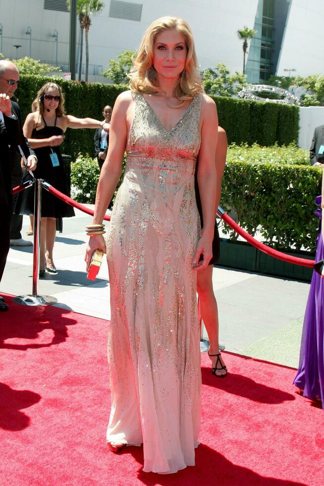 LOS ANGELES  AUG 21 Elizabeth Mitchell arrives at the 2010 Creative Primetime Emmy Awards at Nokia Theater at LA Live on August 21 2010 in Los Angeles CA photo