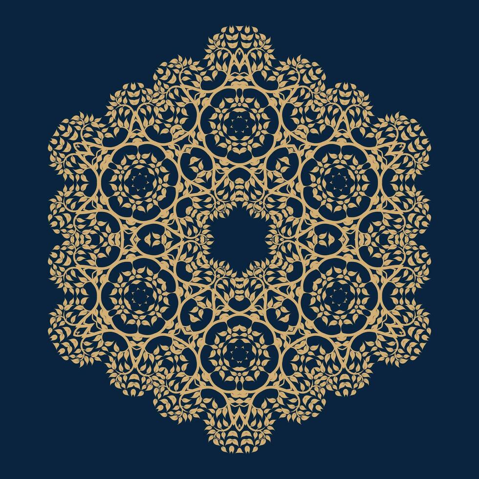 mandala pattern design elements vector