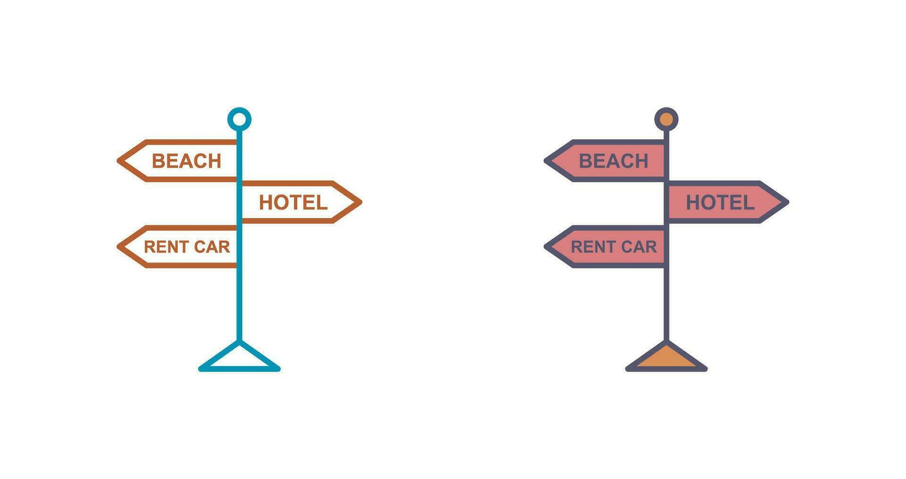 Signboard Vector Icon
