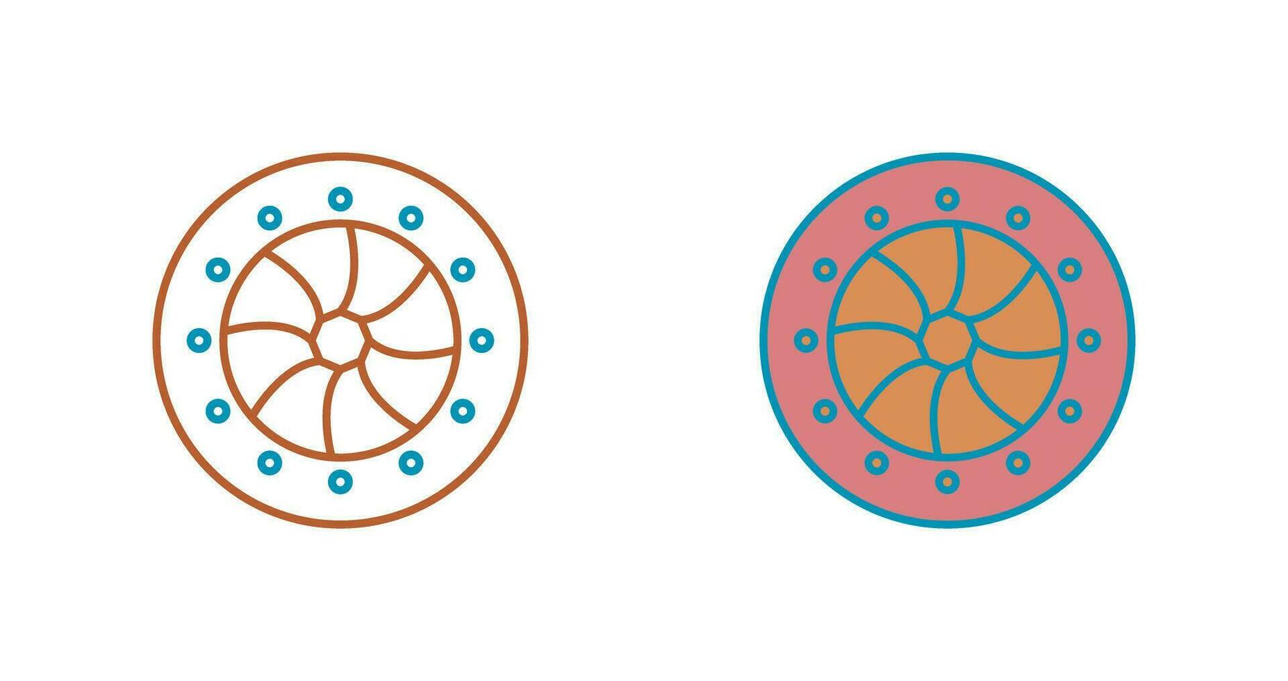 Unique Optical Diaphram Vector Icon