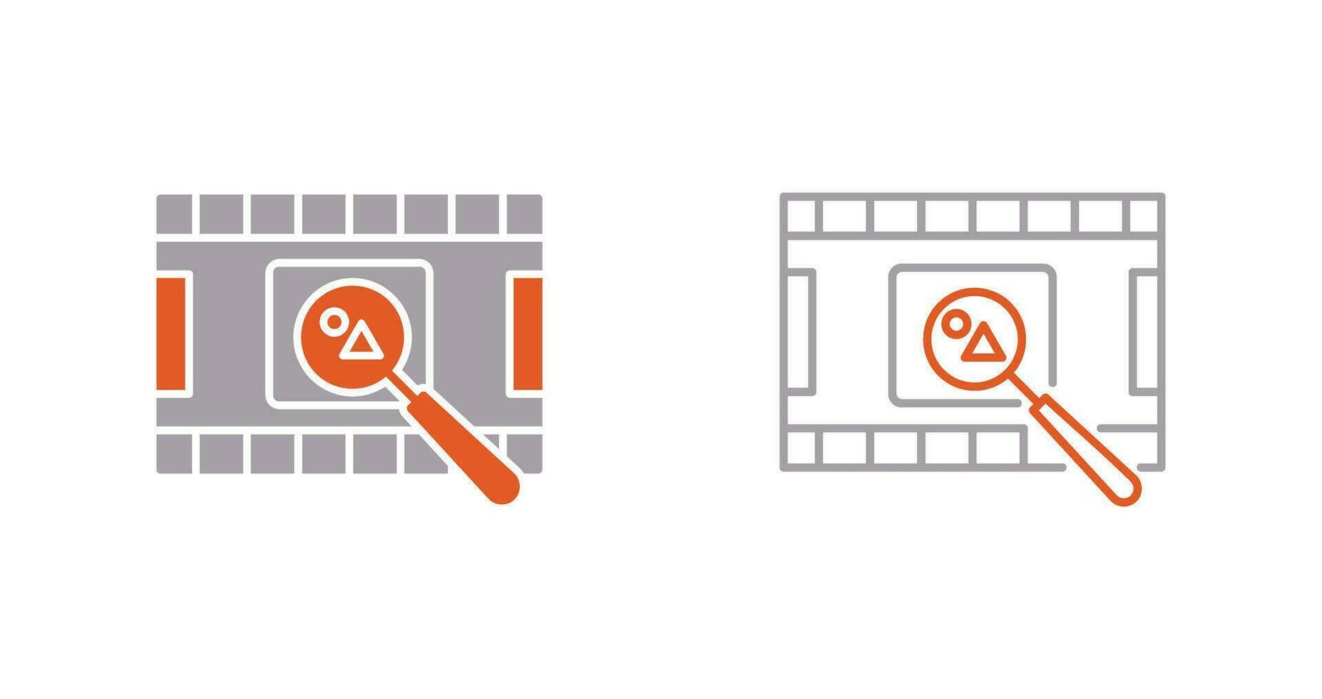 Unique Find Picture Vector Icon
