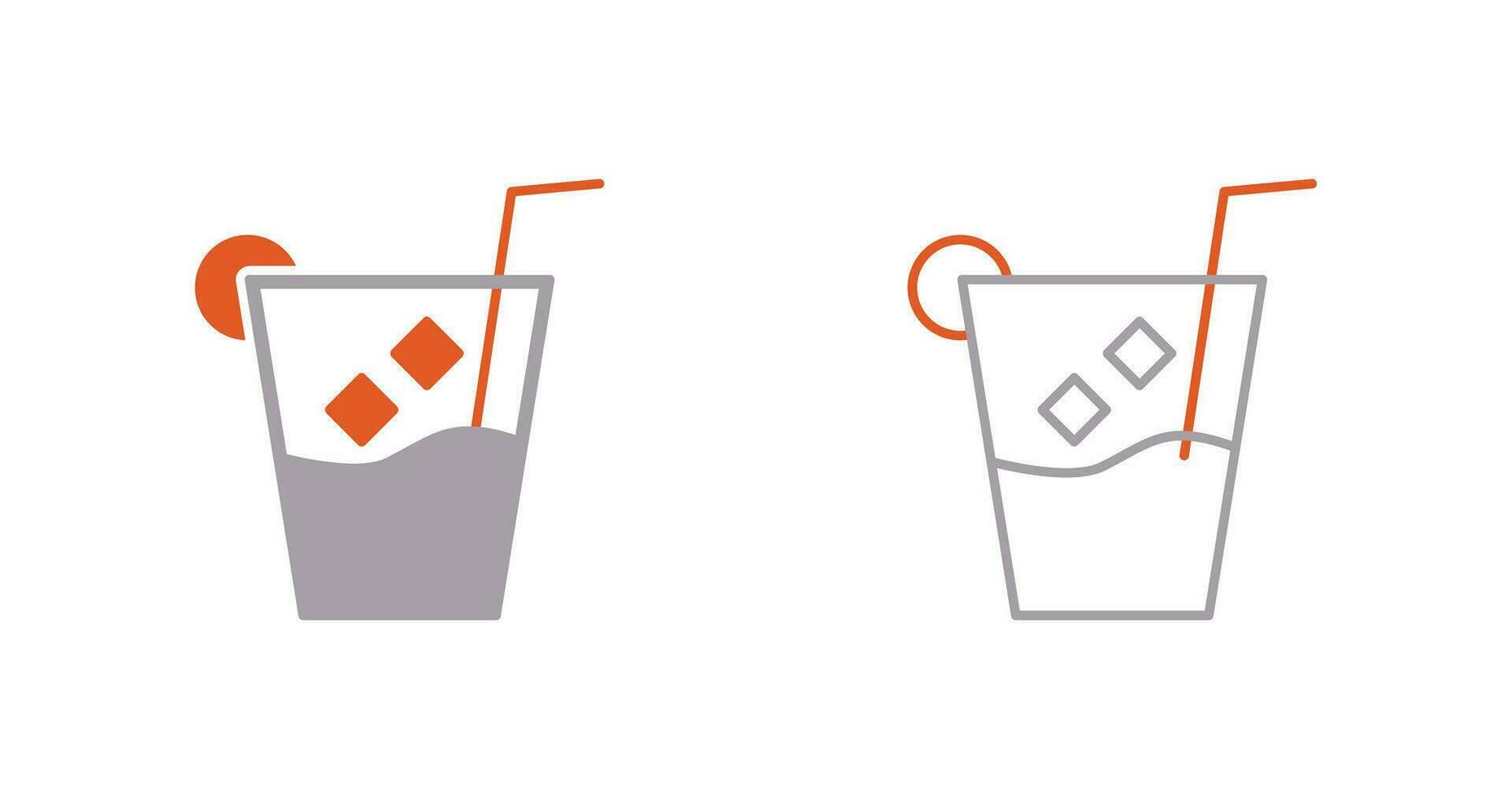 Unique Whiskey Sour Vector Icon