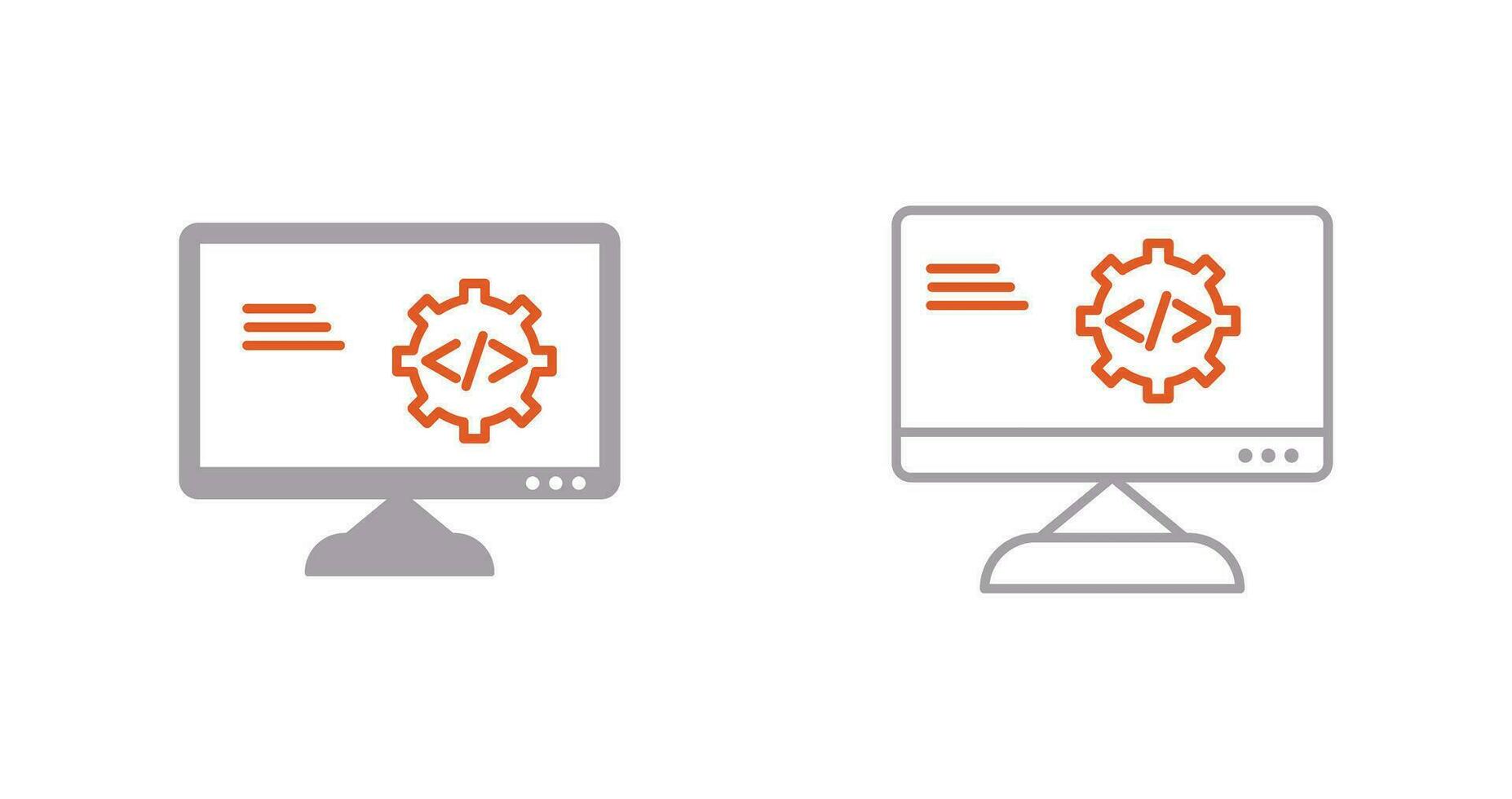 icono de vector de optimización de código único