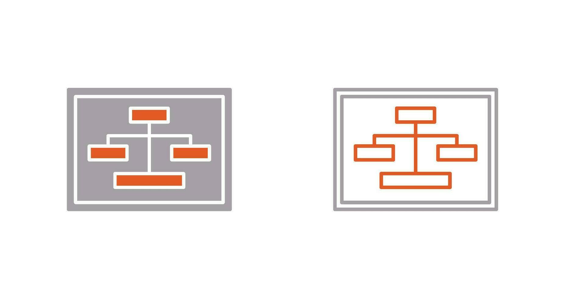 Unique Seo Structure Vector Icon