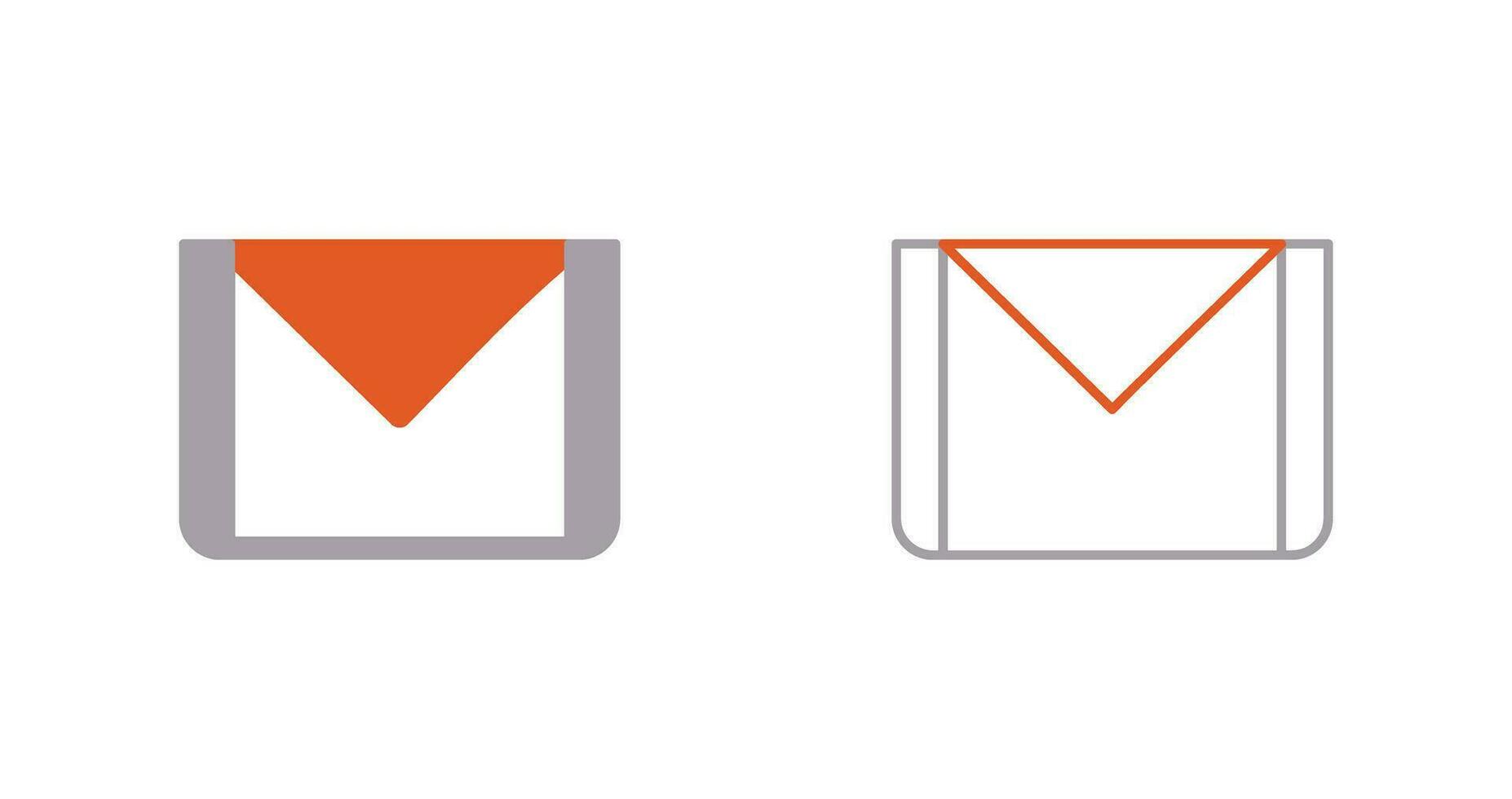 Unique Email Vector Icon