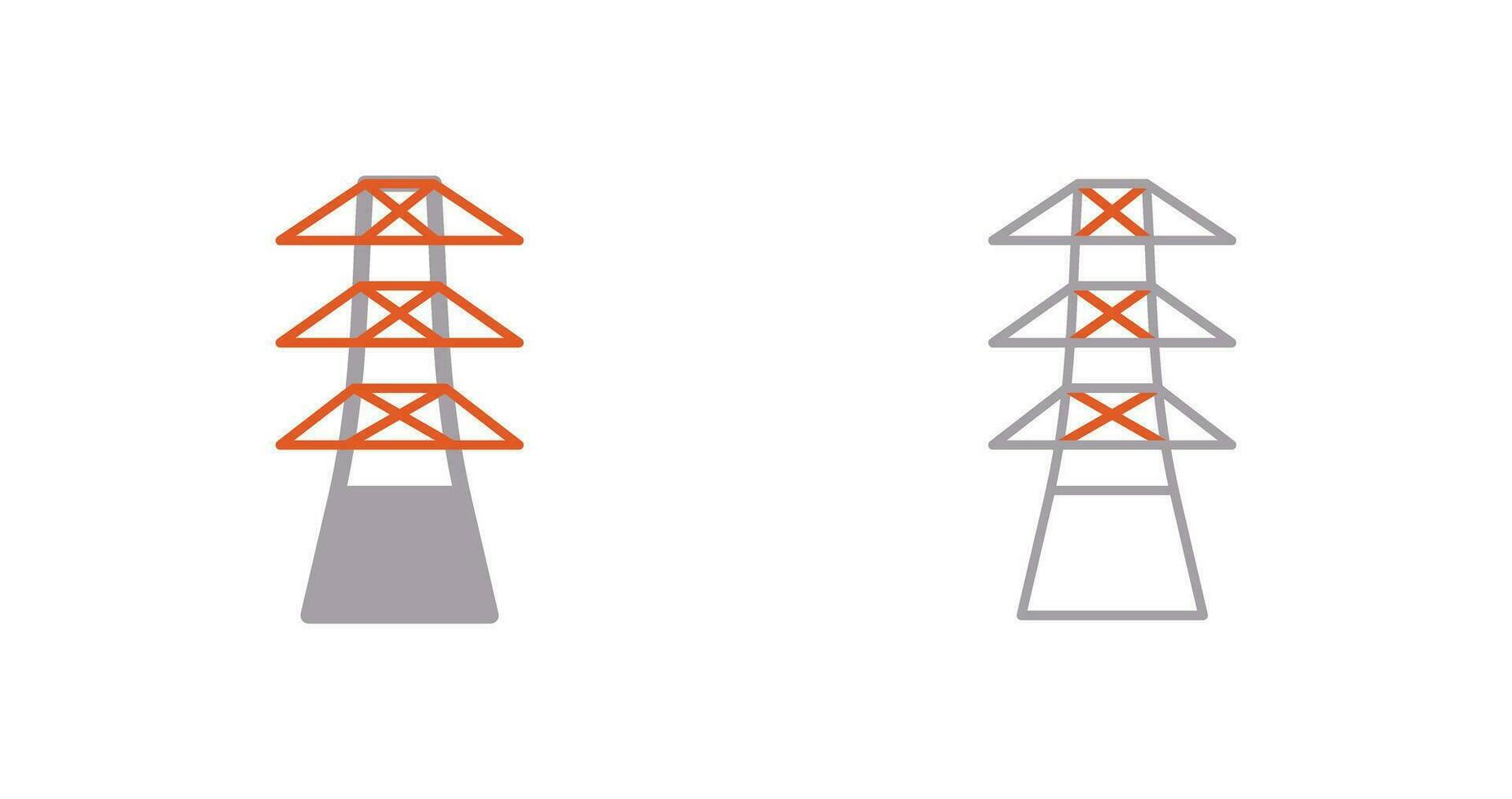 Unique Tower Vector Icon
