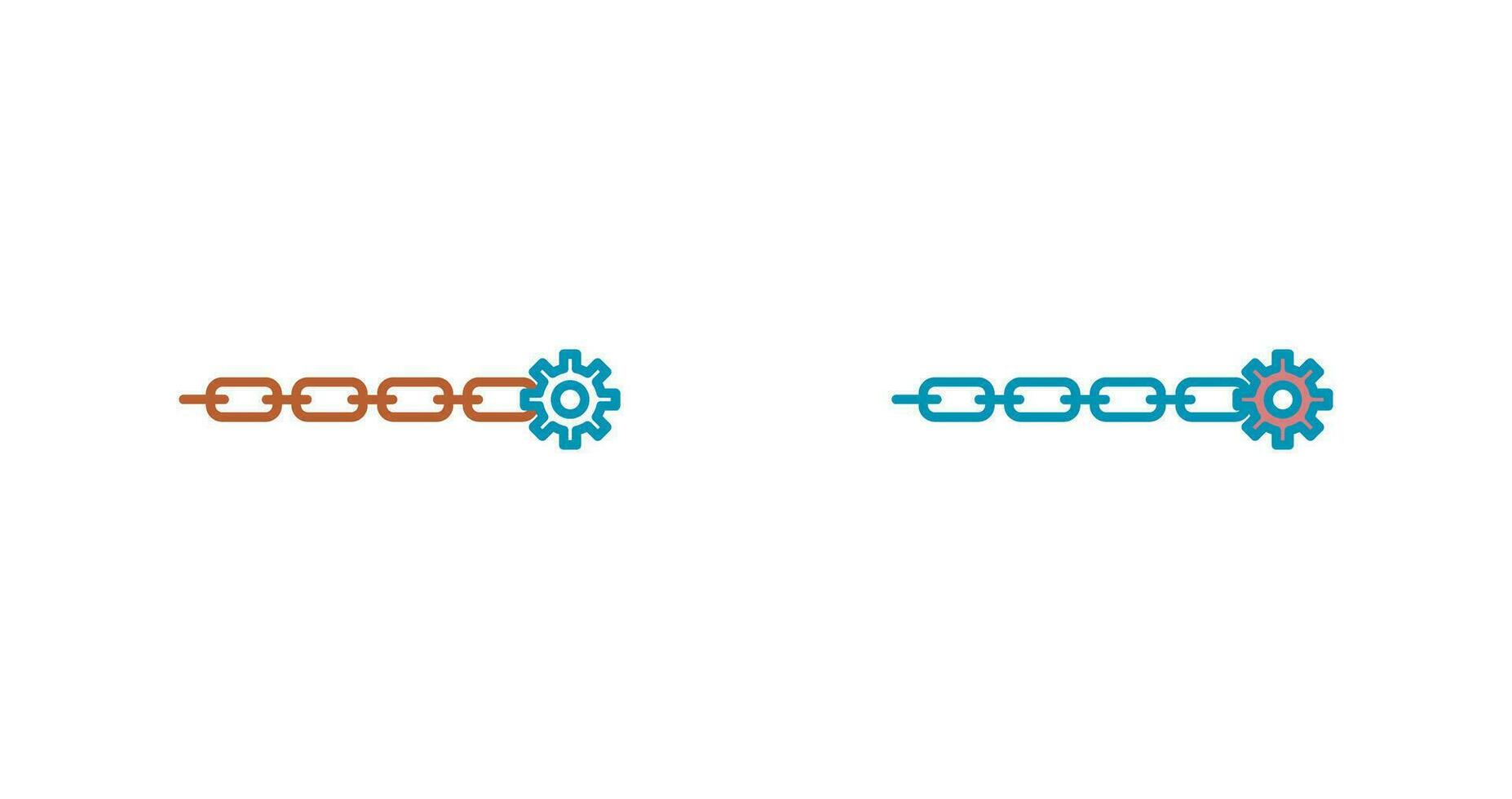 Unique Link Sales Vector Icon
