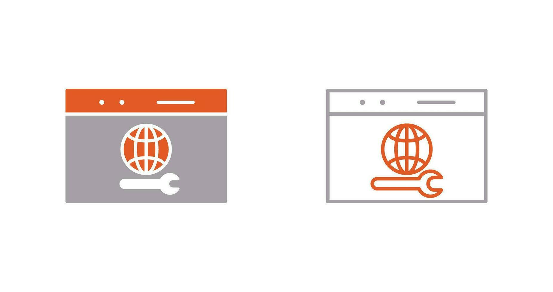 Unique Web Support Vector Icon