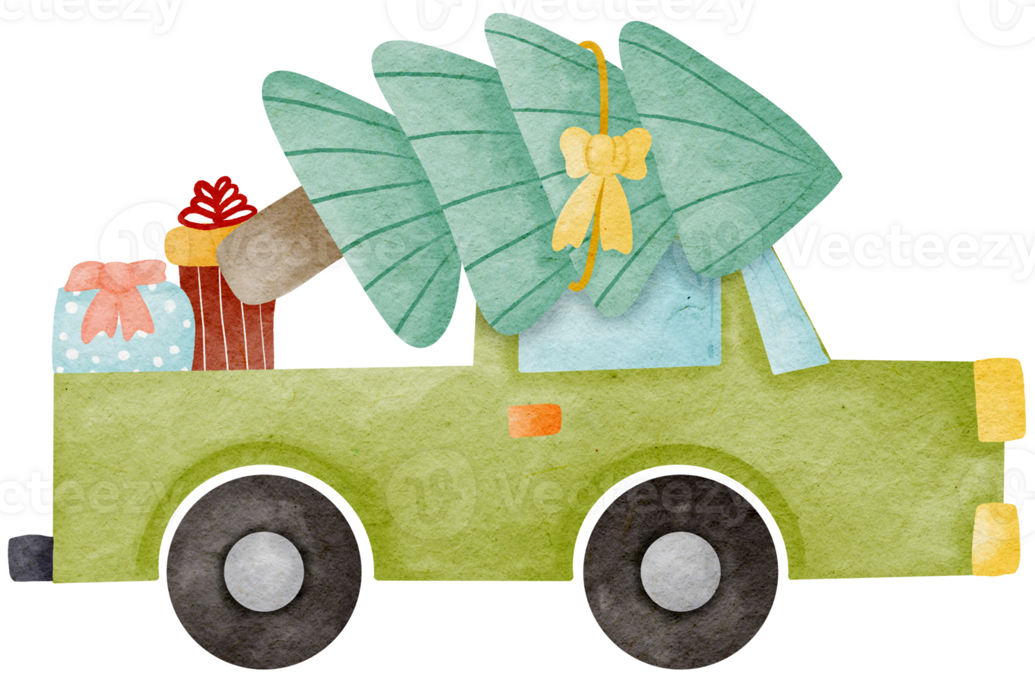 Christmas car so cute png