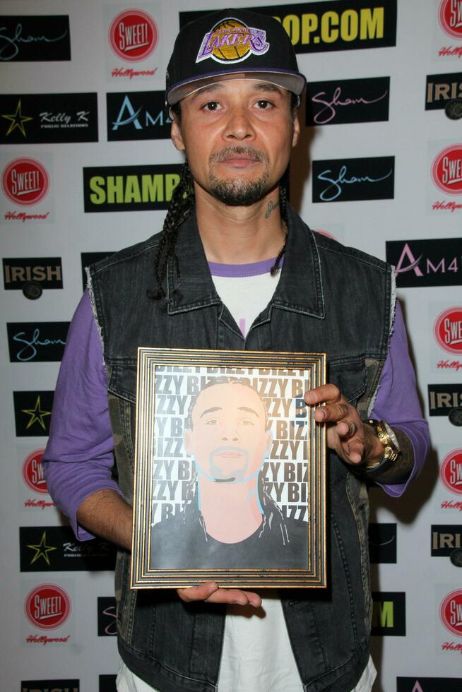 LOS ANGELES  JUN 4 Bizzy Bone at the Celebrity Selfies Art Show by Sham Ibrahim at the Sweet Hollywood on June 4 2015 in Los Angeles CA photo