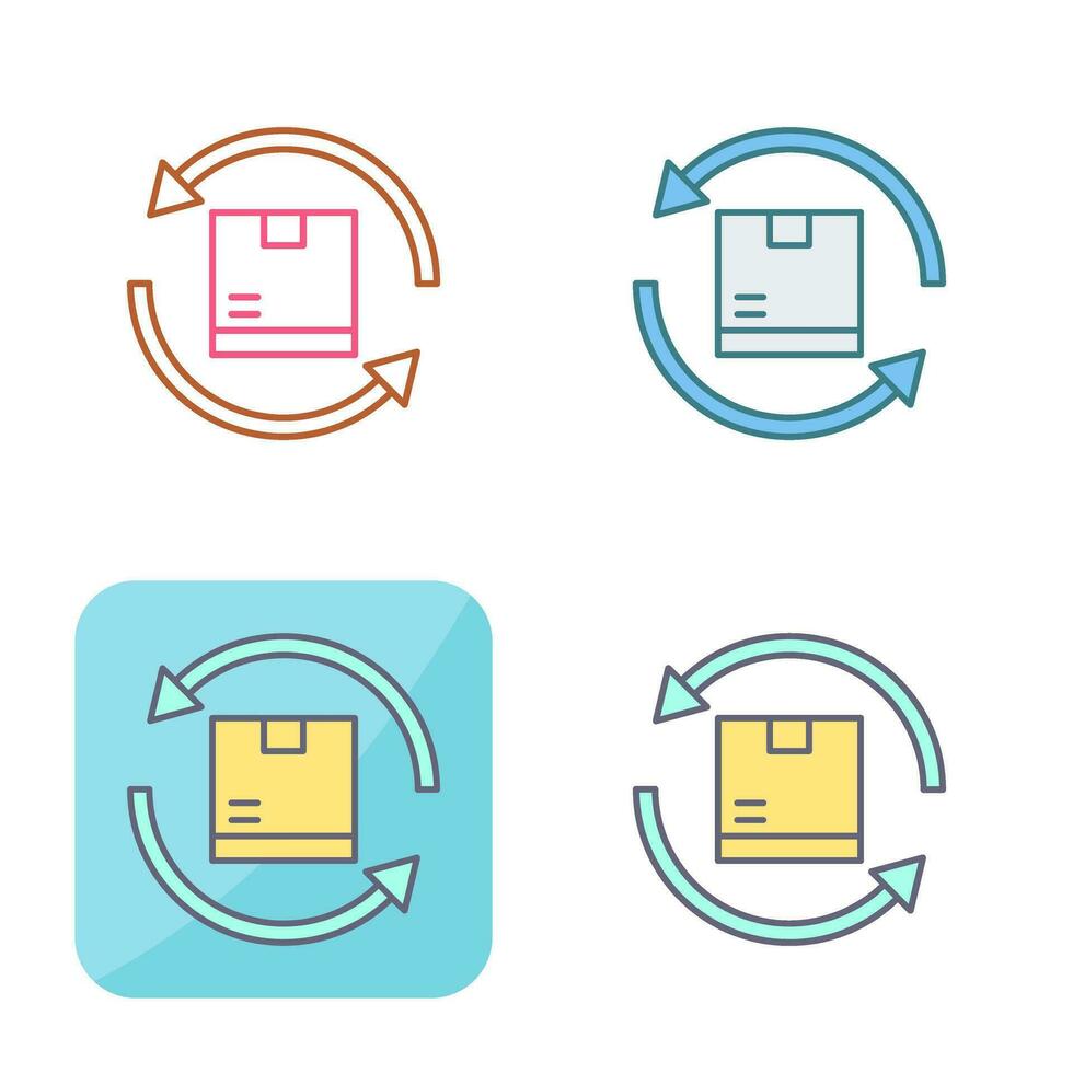 Product Return Vector Icon