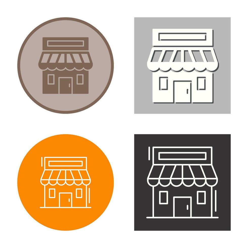 Retail Place Vector Icon