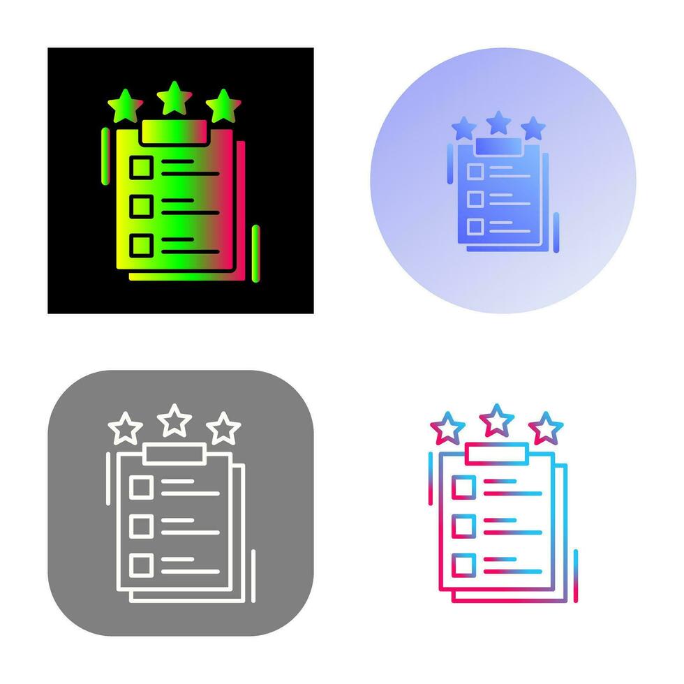 Project Features Vector Icon