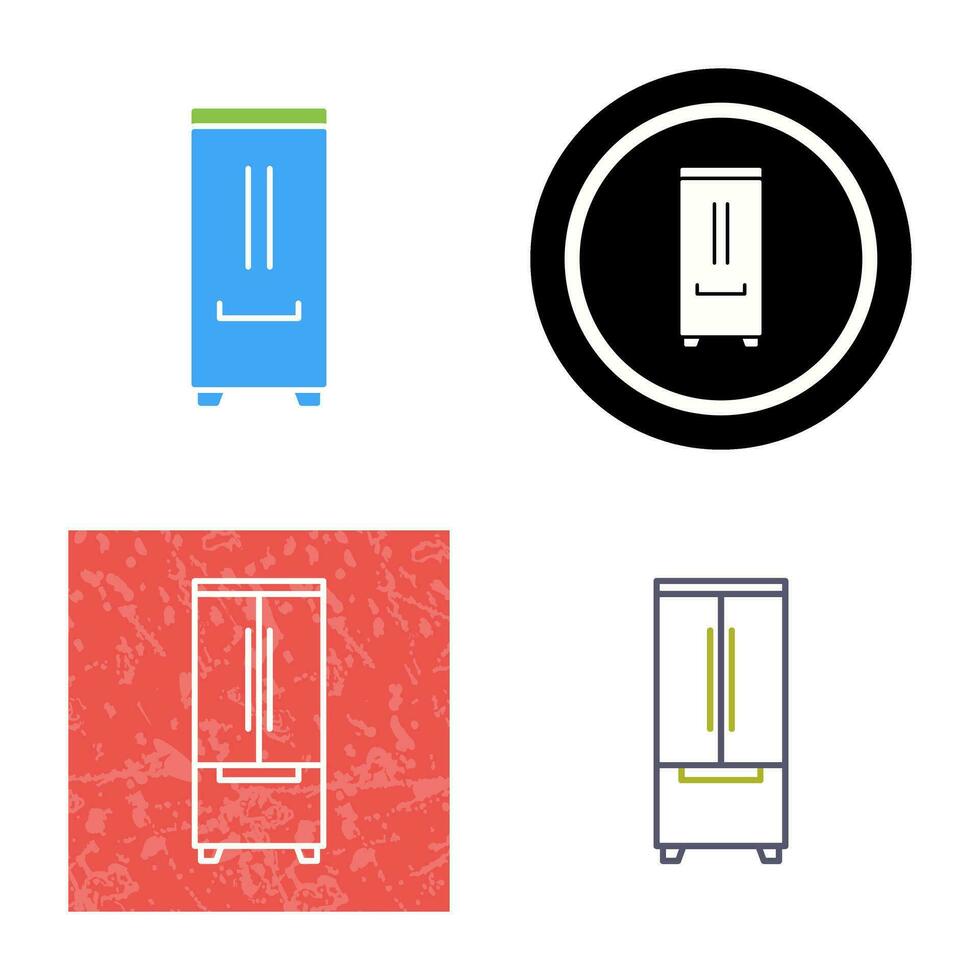 Refrigerator Vector Icon