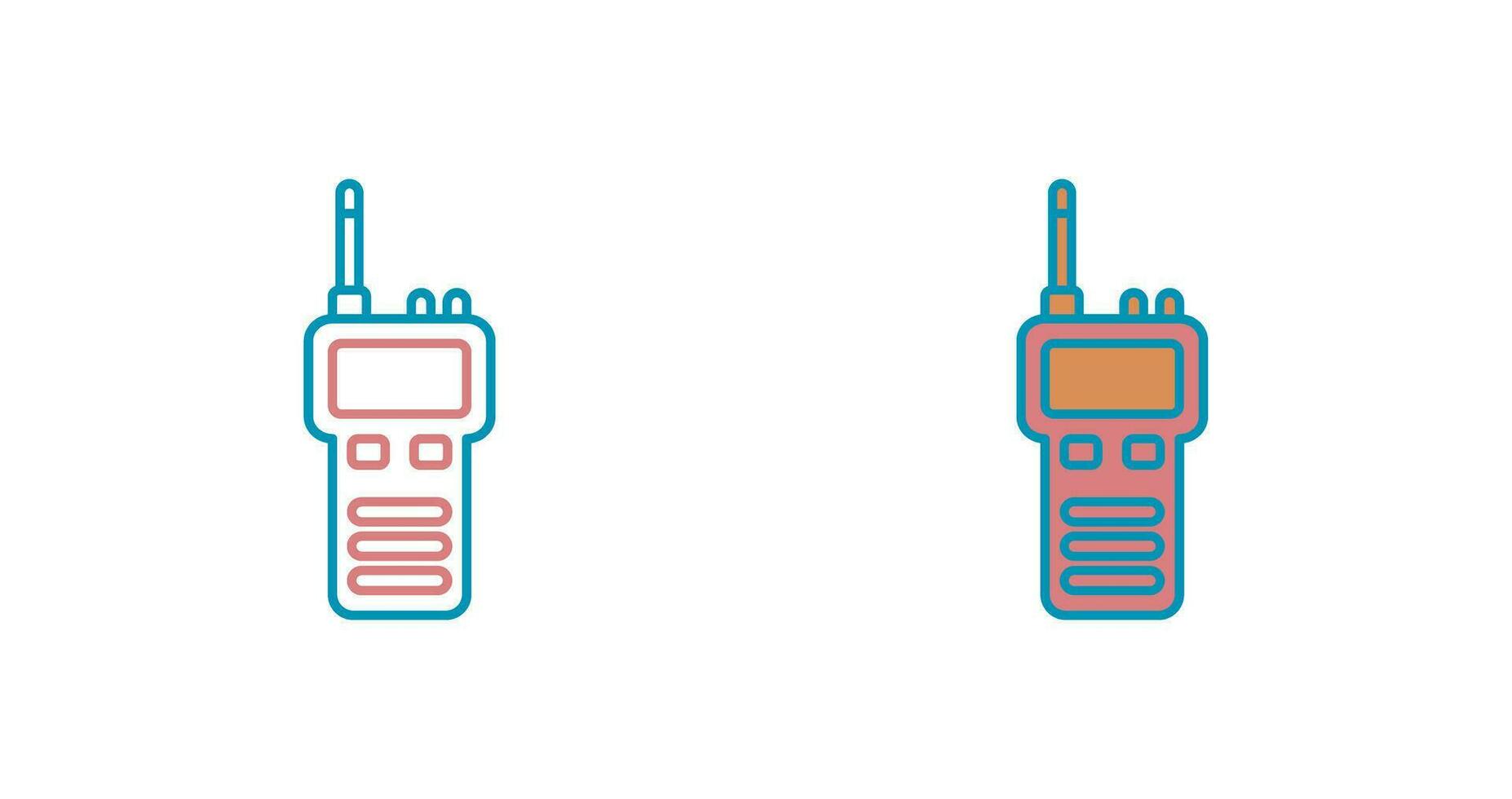 Walki Talkie Vector Icon