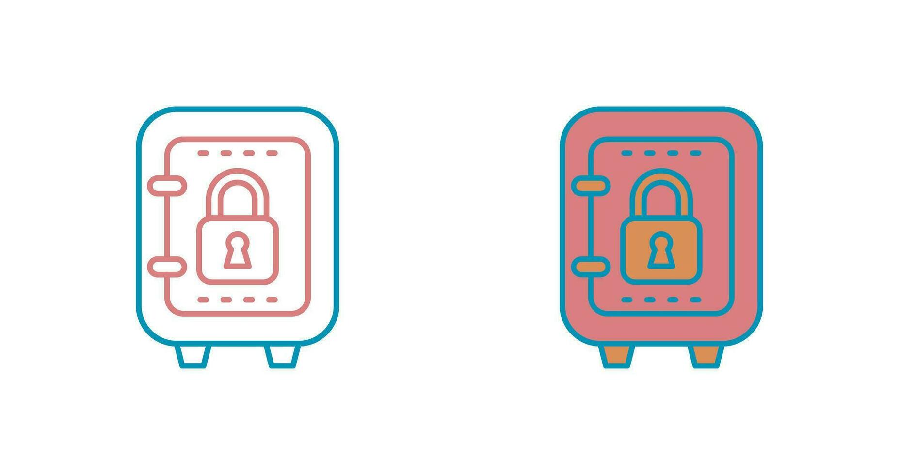 Safe Box Vector Icon