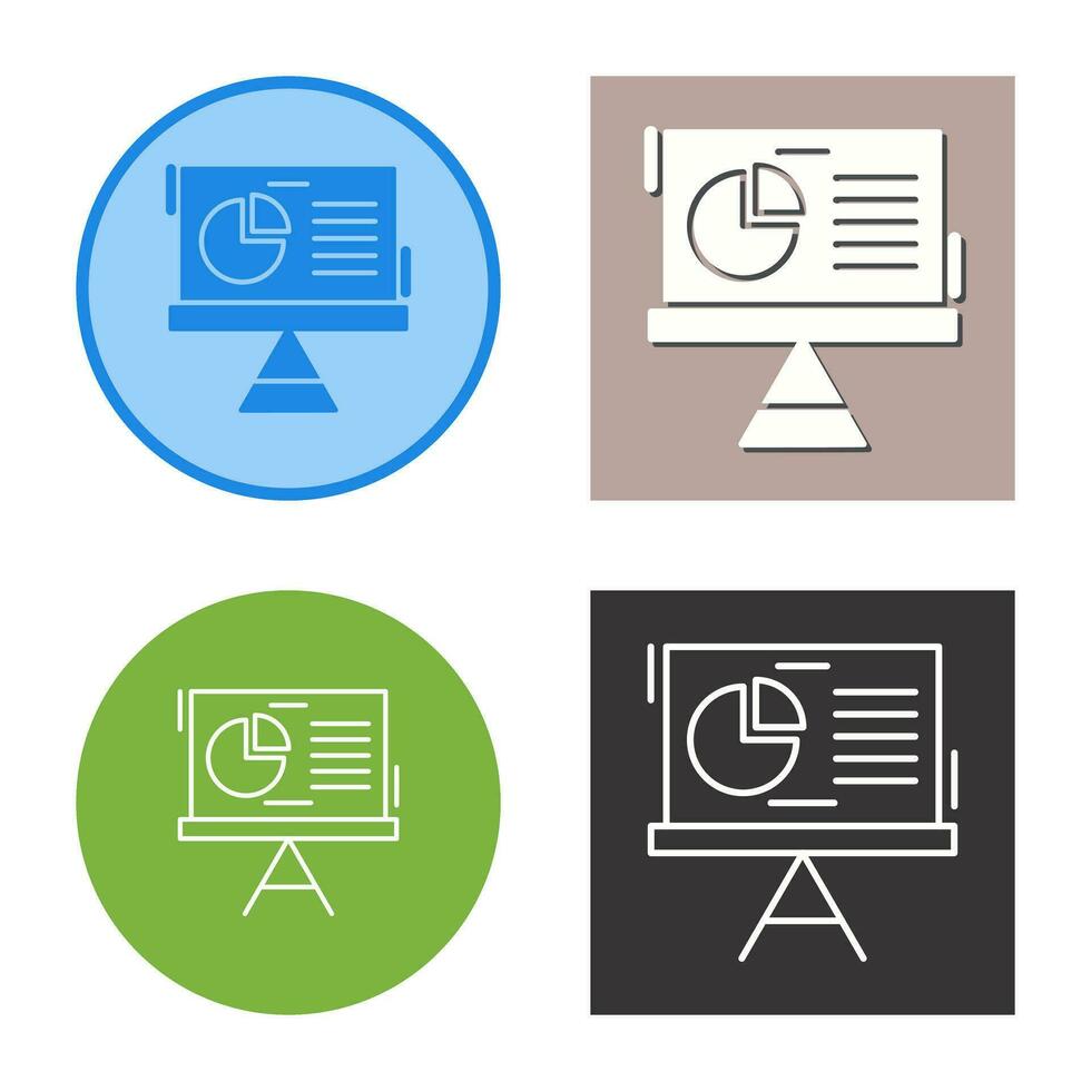 Pie Chart Vector Icon