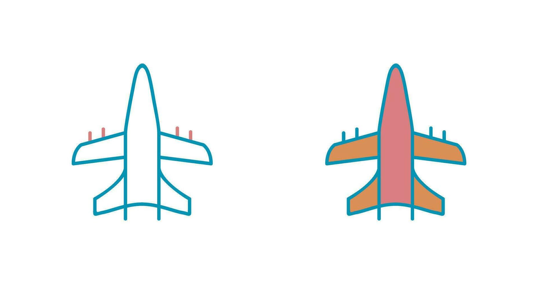 Military Plane Vector Icon