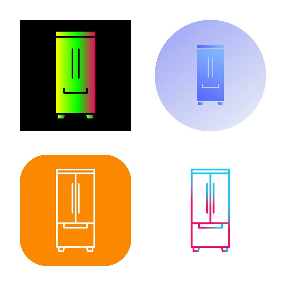 Refrigerator Vector Icon