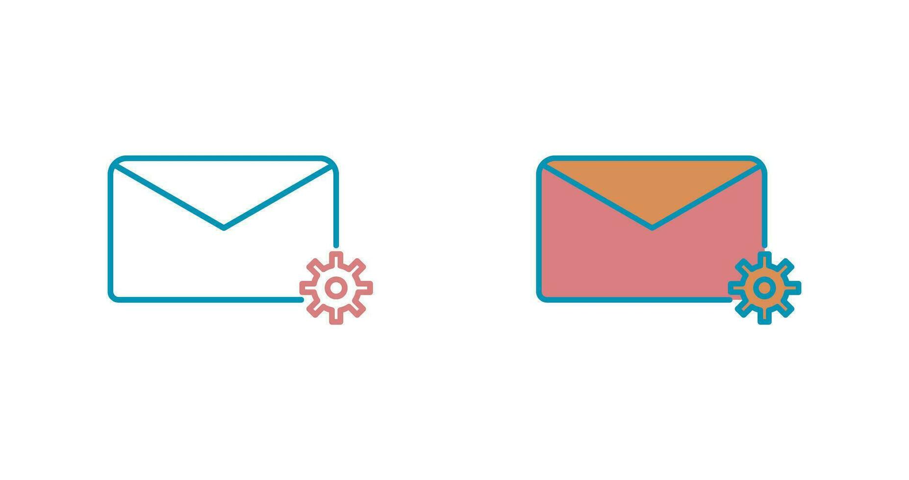 Message Settings Vector Icon