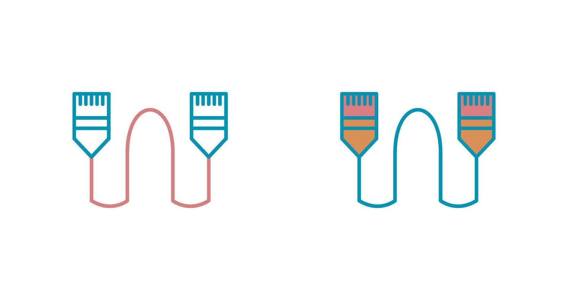 Internet Cable Vector Icon