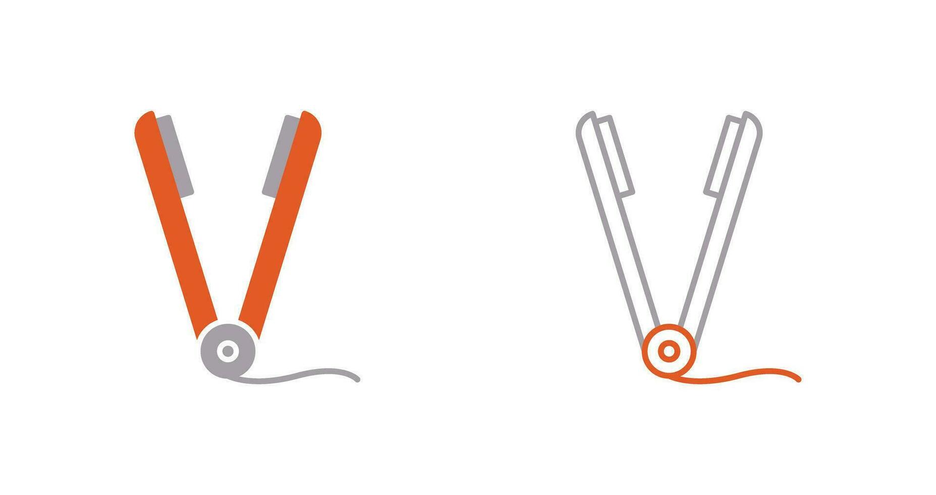 Straightener Vector Icon