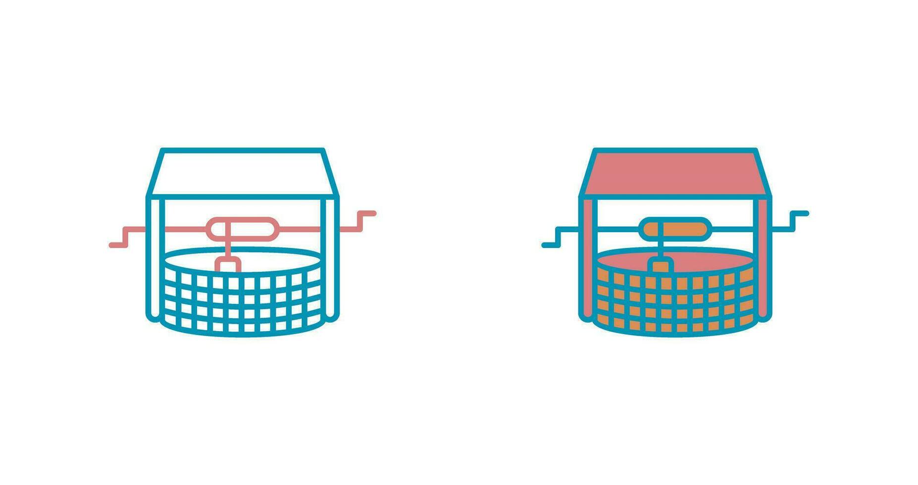 Water Well Vector Icon