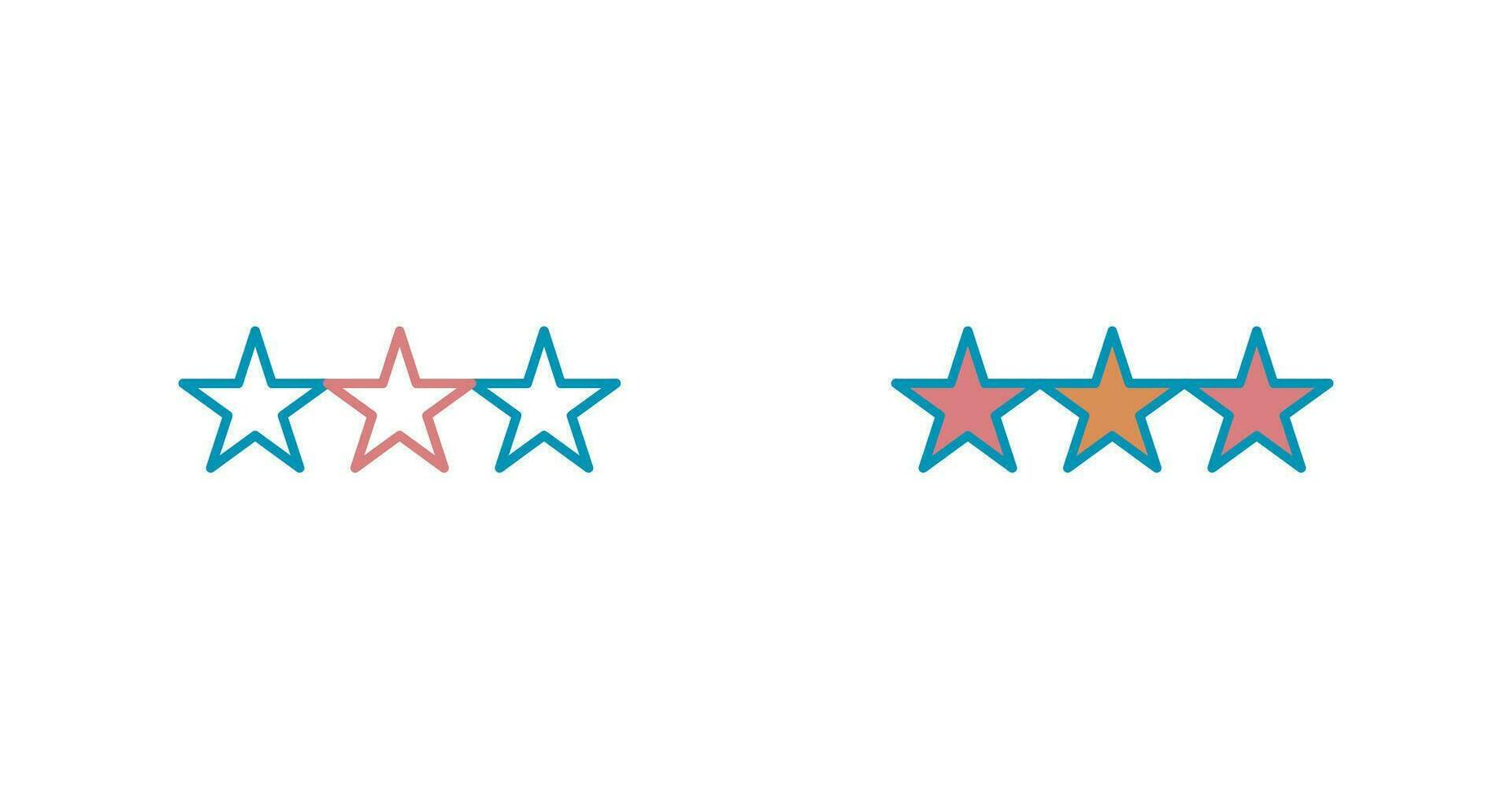 Stars Vector Icon