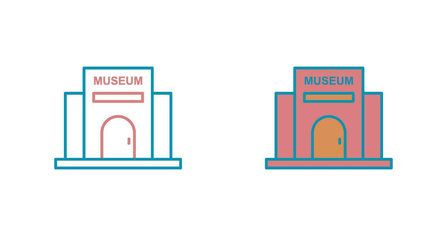 Museum Building Vector Icon