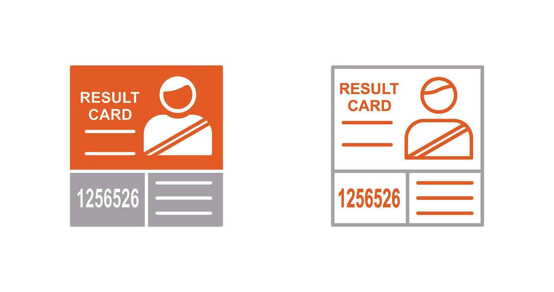 Candidate Results Vector Icon