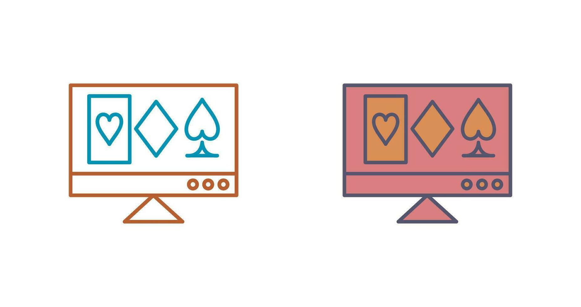 Online Gambling Vector Icon