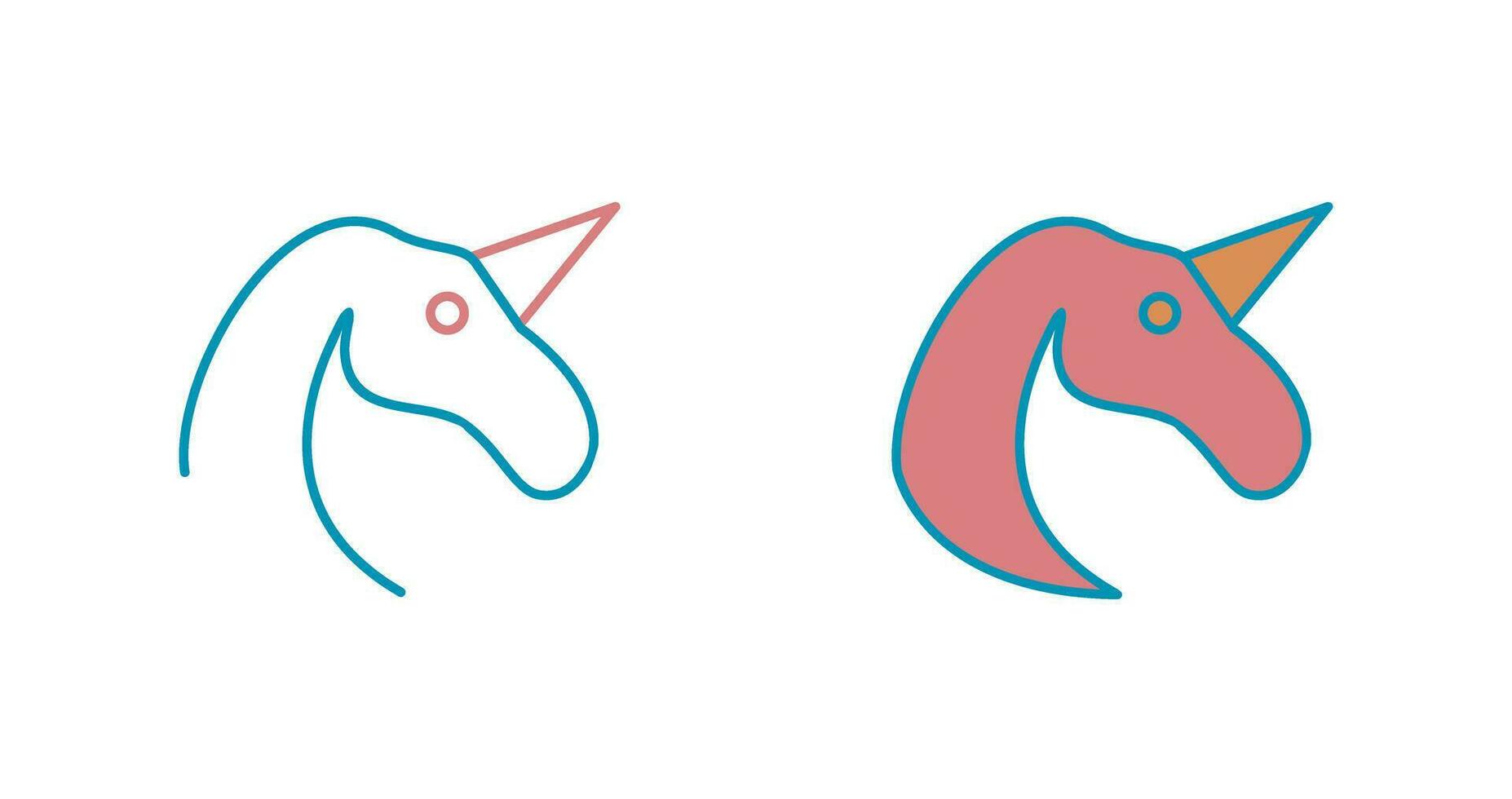 Unicorn Vector Icon