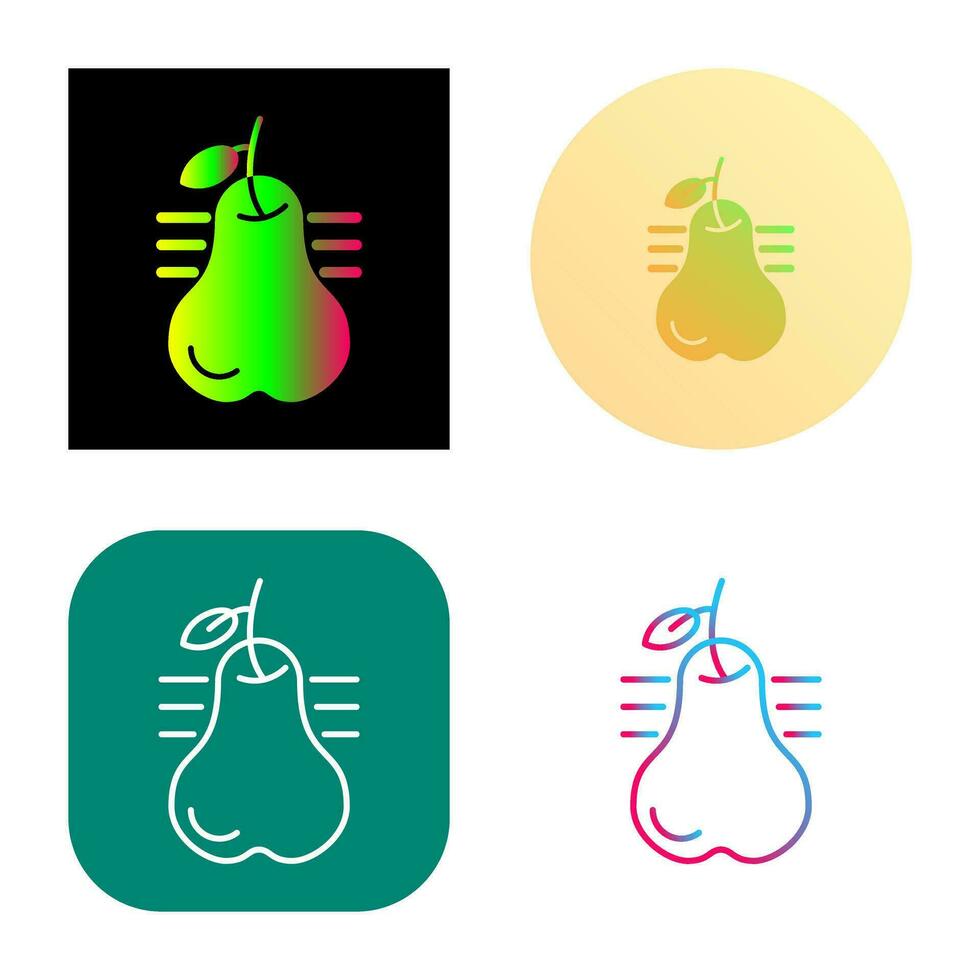 Pear Vector Icon