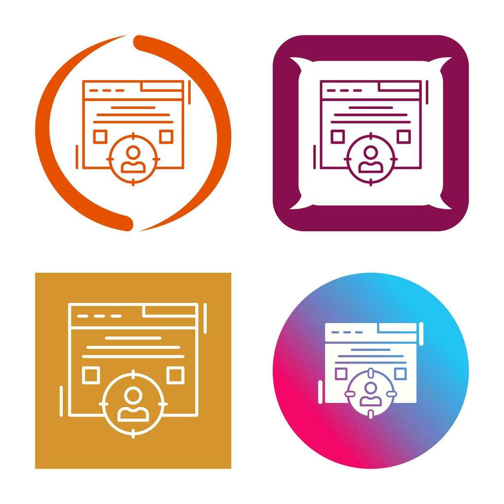Target Audience Vector Icon
