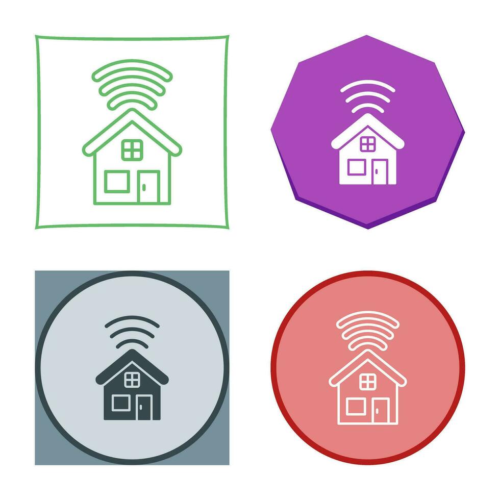 Smart House Vector Icon