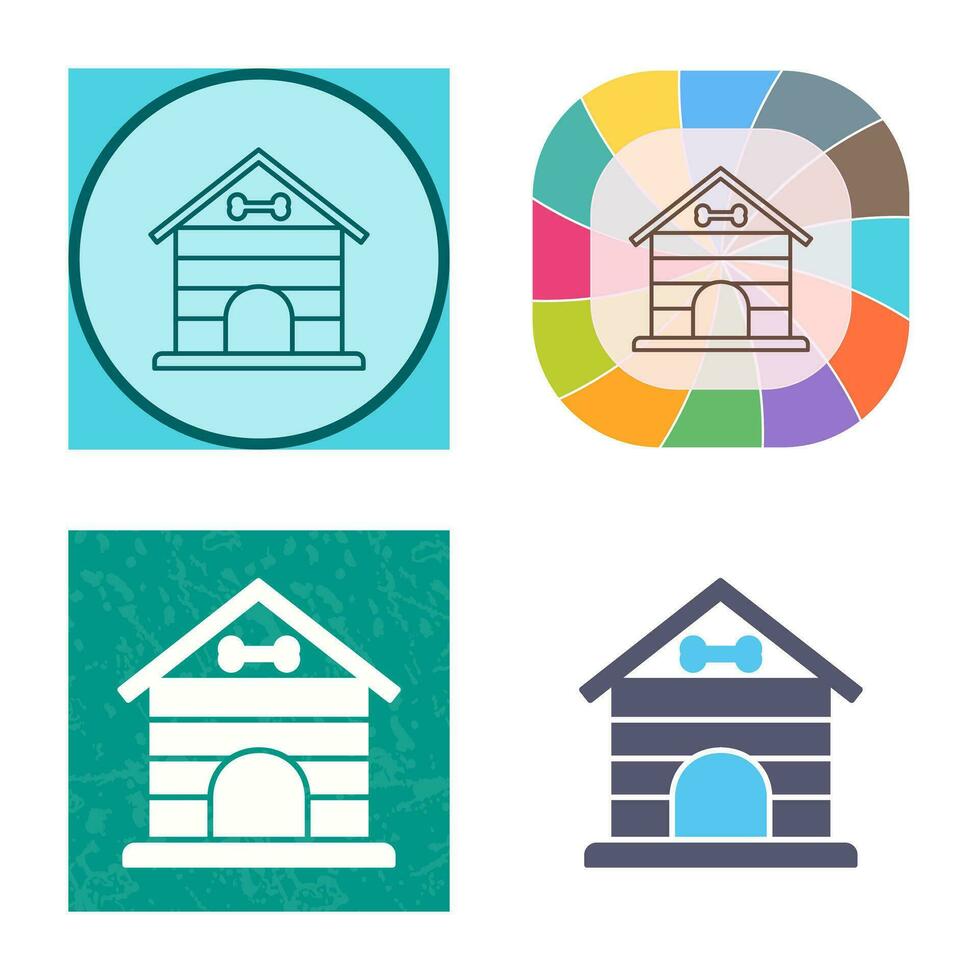 Dog House Vector Icon