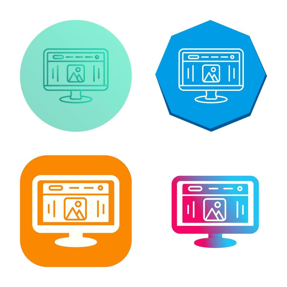 Web Design Vector Icon